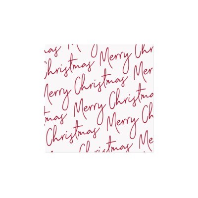 Merry Xmas Beverage Napkins