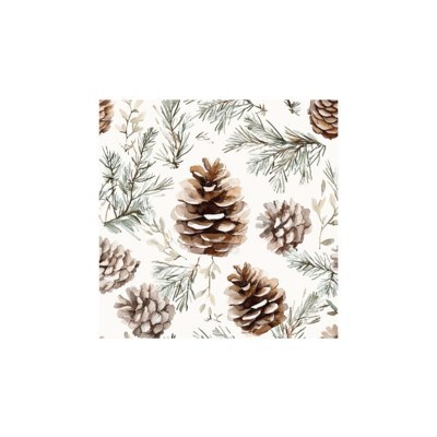 Napkins Cocktail Pinecones