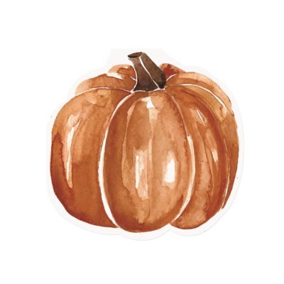 Napkins Pumpkin Shape 20ct