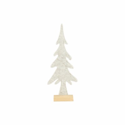 Felt Tree On Wood 13in
