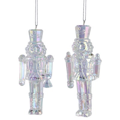 Nutcracker Irid Ornament 1ct