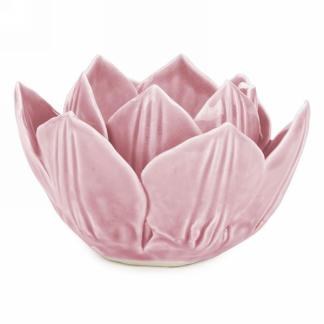 Lotus Candle Holder Pink