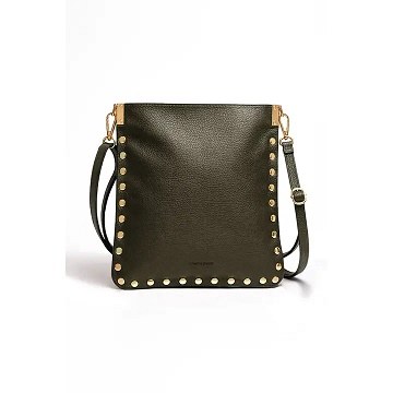 Aliette Leather Purse Khaki