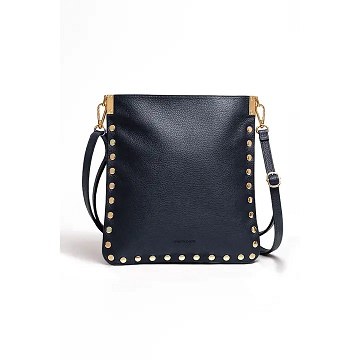 Aliette Leather Purse Navy