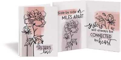 Sister Love Keepsake Wood Card