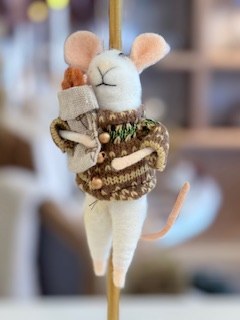 Baguette Mouse Ornament