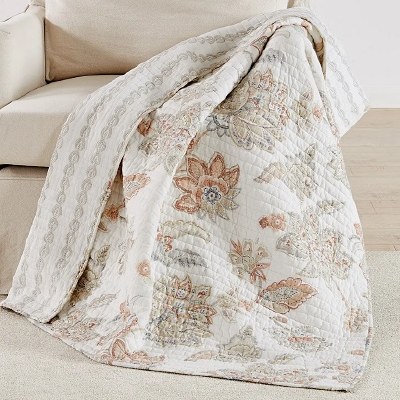 Quilted Throw Selesta Blush