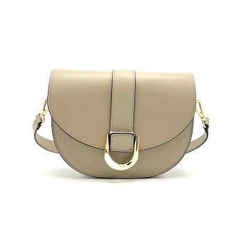 Carissa Leather Purse Taupe