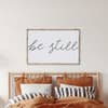 Be Still Wood Sign
