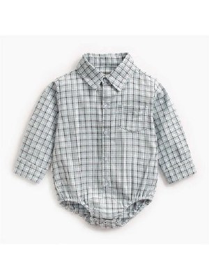 Plaid Loose Romper 12 Months
