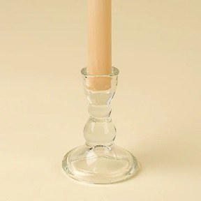 Callista Glass Candle Holder