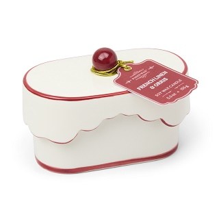 Cherri Dish Candle French Lin