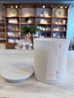 Cozy Af Candle White