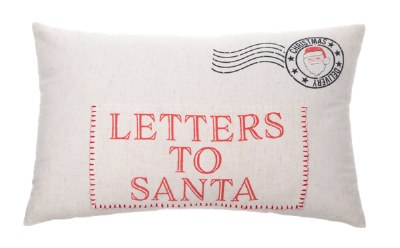 Letters To Santa Pillow
