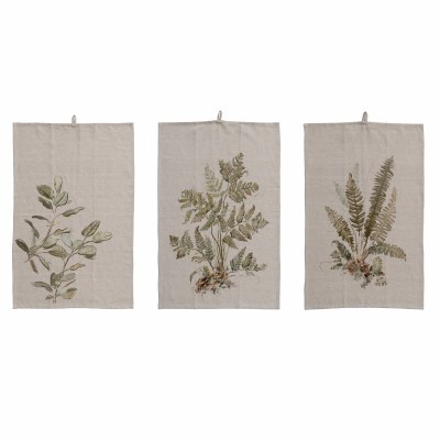 Tea Towel Botanical 1ct
