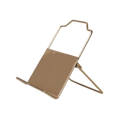 Gold Cookbook Stand Metal