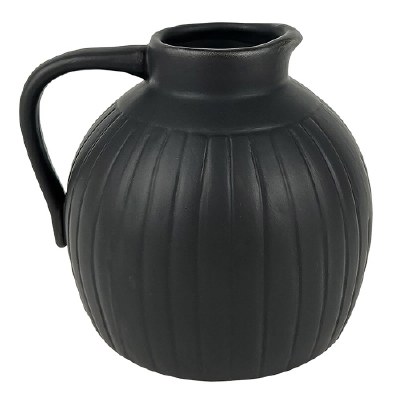 Ceramic Pitcher Black