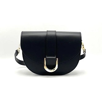 Carissa Leather Purse Black