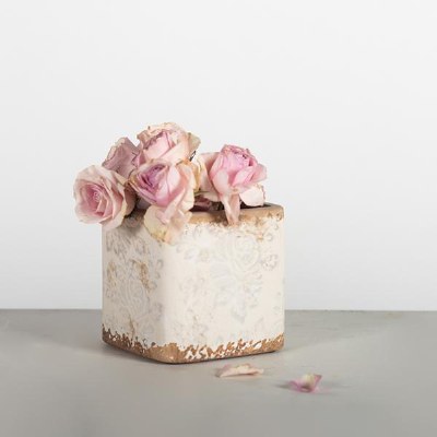 Square Ceramic Pot