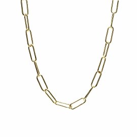 Paperclip Bracelet Gold Wp