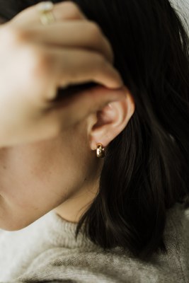 Rosie Hoop Earrings Gold Wp
