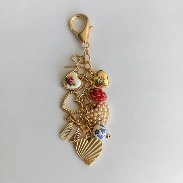 Key/purse Charm Strawberry