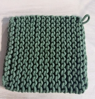 Pot Holder Green 1ct