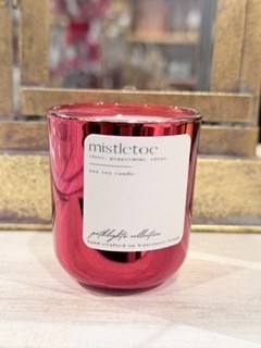 Mistletoe Candle Cranberry 2oz