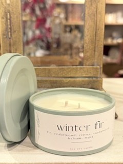 Winter Fir Candle Sage 6oz