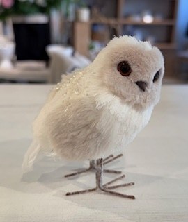 Plush Bird Ornament 1ct
