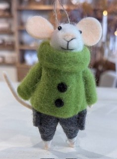 Comfort Cooper Mouse Ornament