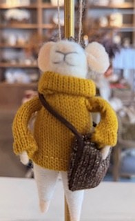 Frankie Mouse Ornament