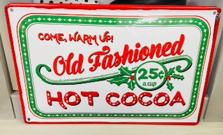 Hot Cocoa Enamel Frame