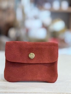 Luce Change Purse Rust