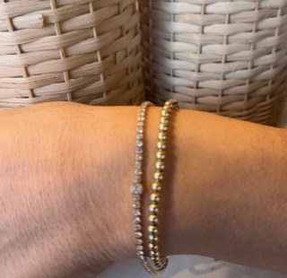 Tennis Paperclip Luma Bracelet