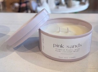 Candle 6oz Pink Sand Lilac