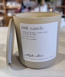 Candle Pink Sands Aura Cream