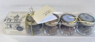 Floria Asst Tea Jars 4ct