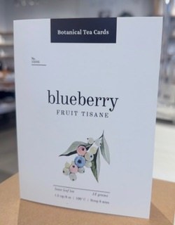 Floria Tea Card Blueberry