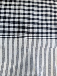 Gingham Check Tablecover 90in