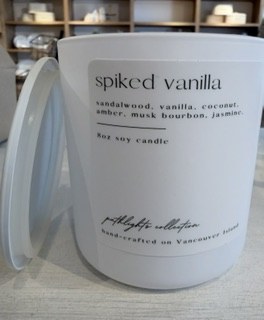 Spike Vanilla Candle White
