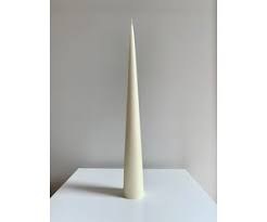Ester Cone Candle Ivory 18.5in
