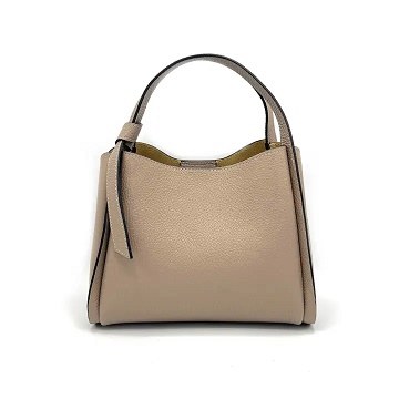 Lacie Bucket Leath Purse Taupe
