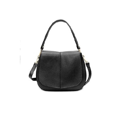 Layana Leather Purse Black