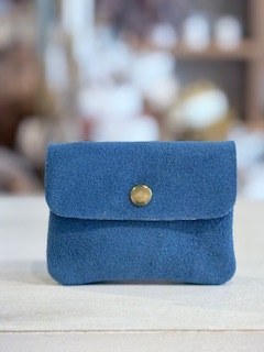 Luce Change Purse Blue