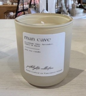 Candle 2oz Man Cave Aura Cream