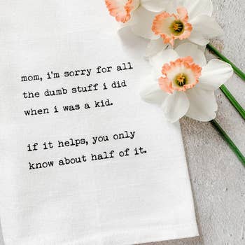 Tea Towel Mom Im Sorry