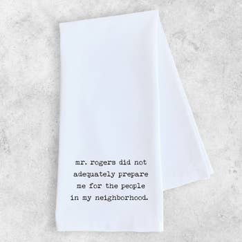 Tea Towel Mr Rogers