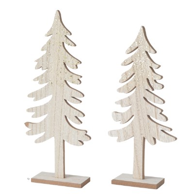 Wood Cutout Tree Large 1ct