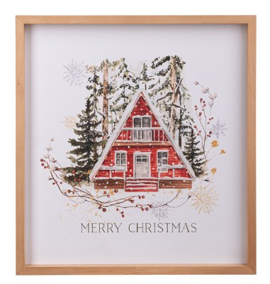Winter Village Pic Merry Xmas